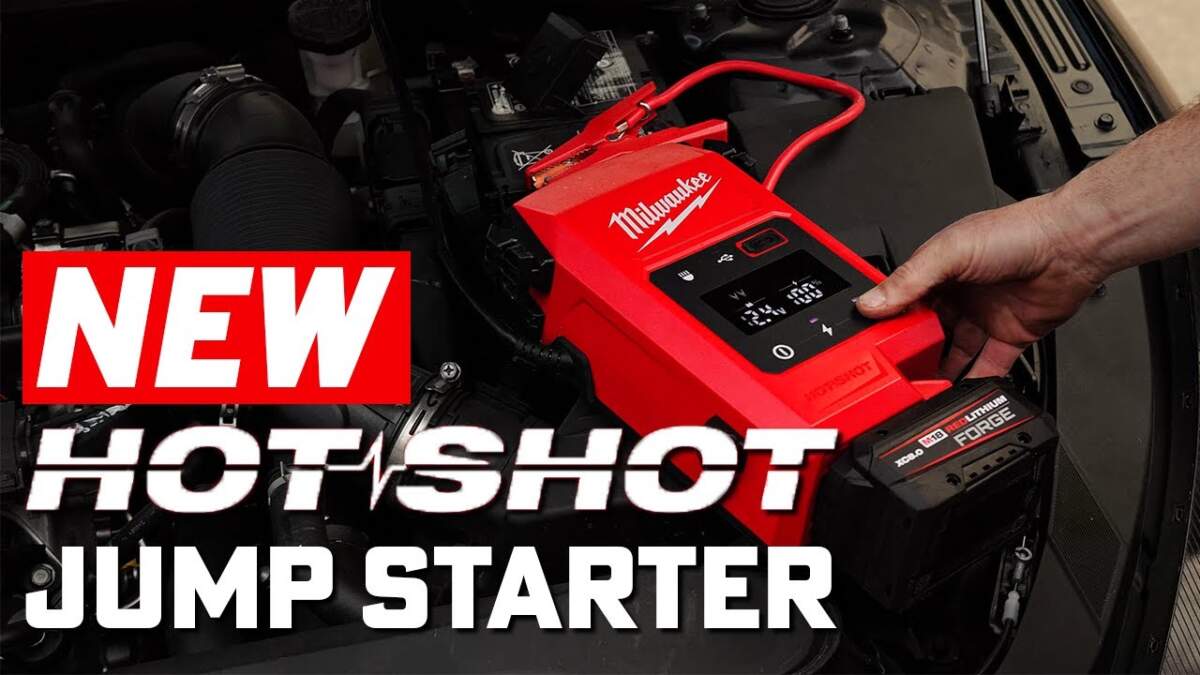 milwaukee hot shot m18 jump start